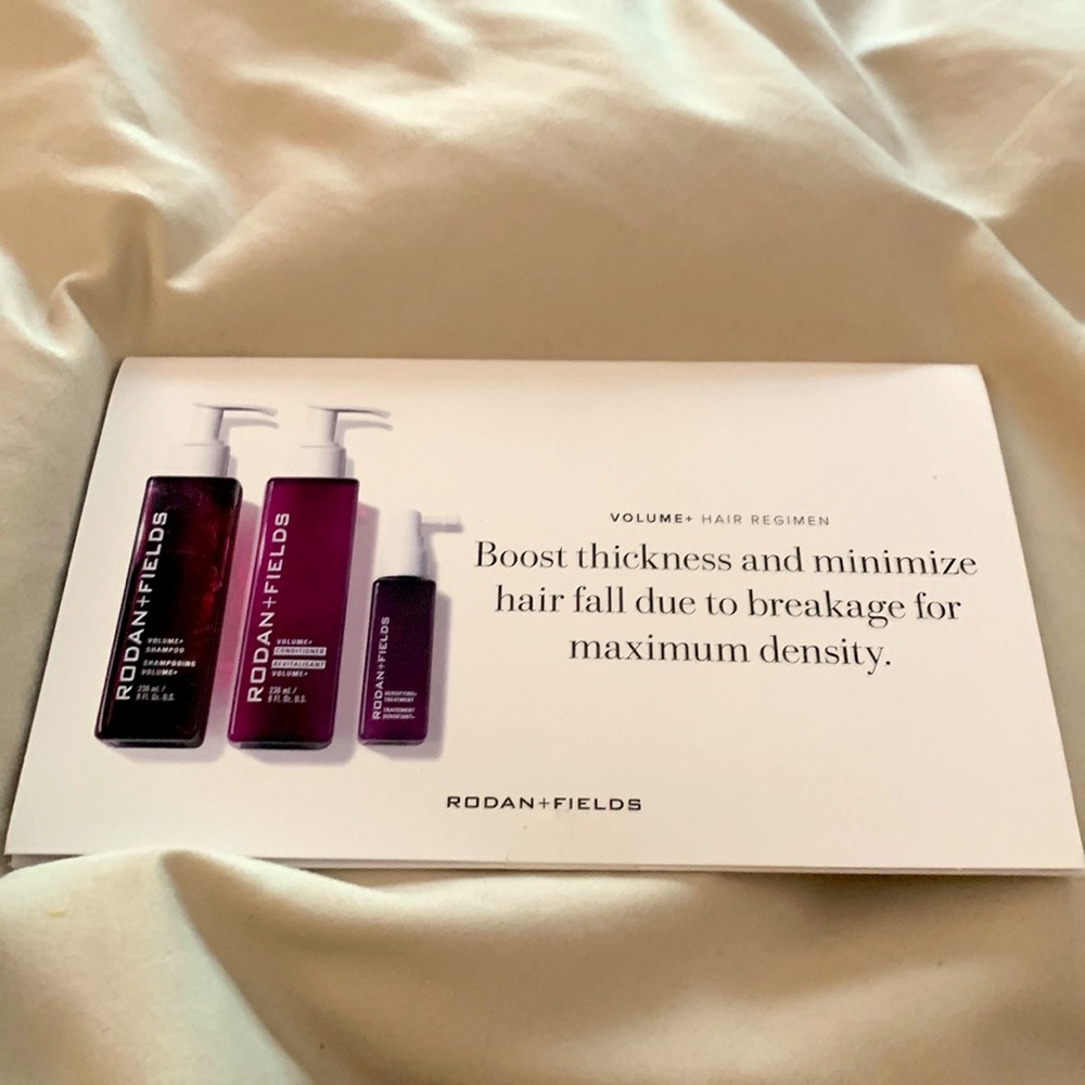 Rodan + Fields SAMPLE Volume+ Haircare Regimen. Brand New, unopened